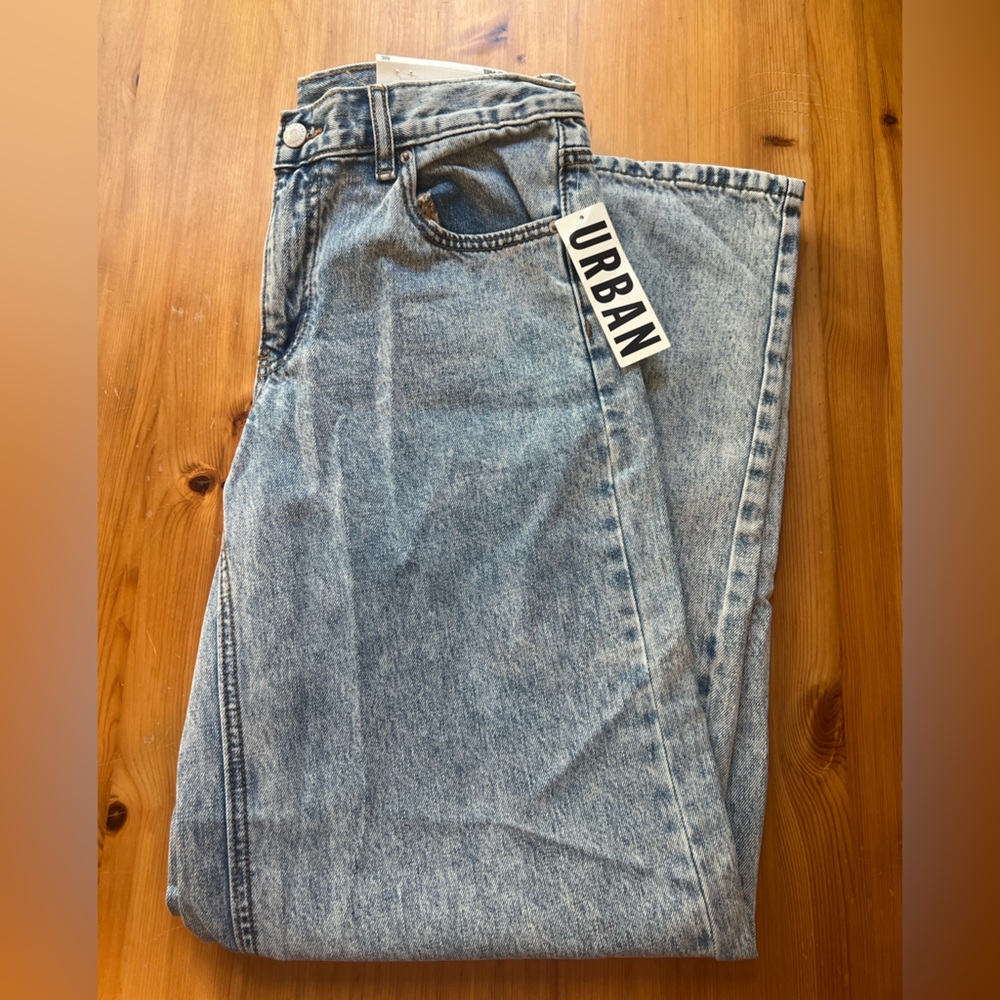 Wide leg jeans